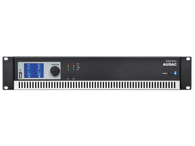 SMA500 Audac усилитель мощности 2 х 500 Вт